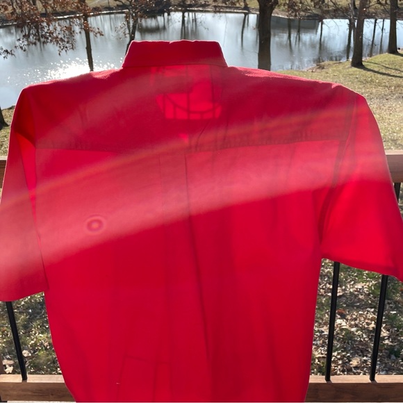 DALE EARNHARDT JR #8 Red Button Down Shirt NASCAR RACING SHIRT XL New Old Stock - Picture 5 of 8